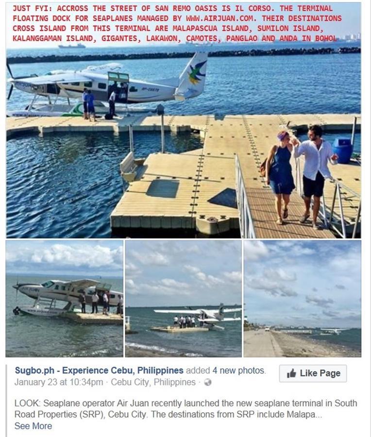 Appartamento San Remo Oasis, Citta De Mari Cebu Esterno foto